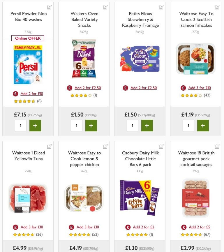 Waitrose Offers from 3 October