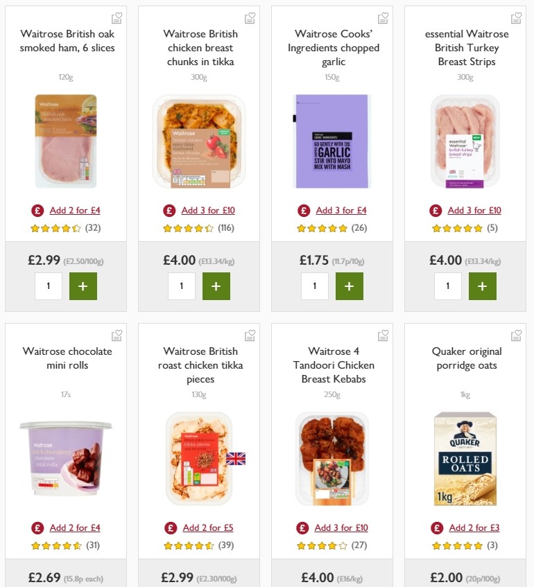 Waitrose Offers from 3 October