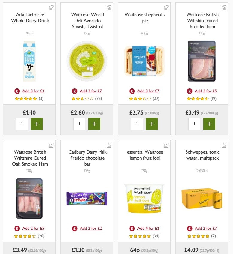 Waitrose Offers from 3 October