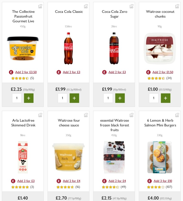 Waitrose Offers from 3 October