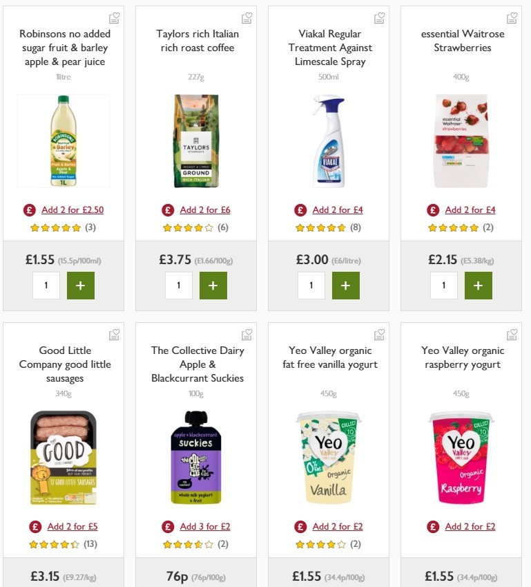 Waitrose Offers from 3 October