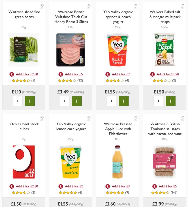 Waitrose Offers from 3 October