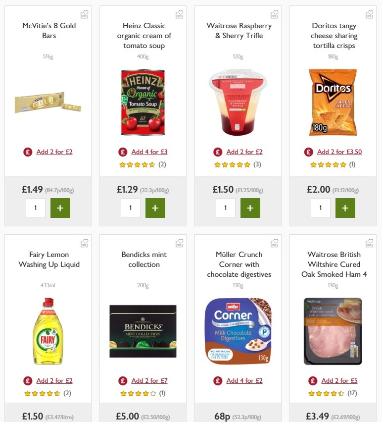 Waitrose Offers from 3 October