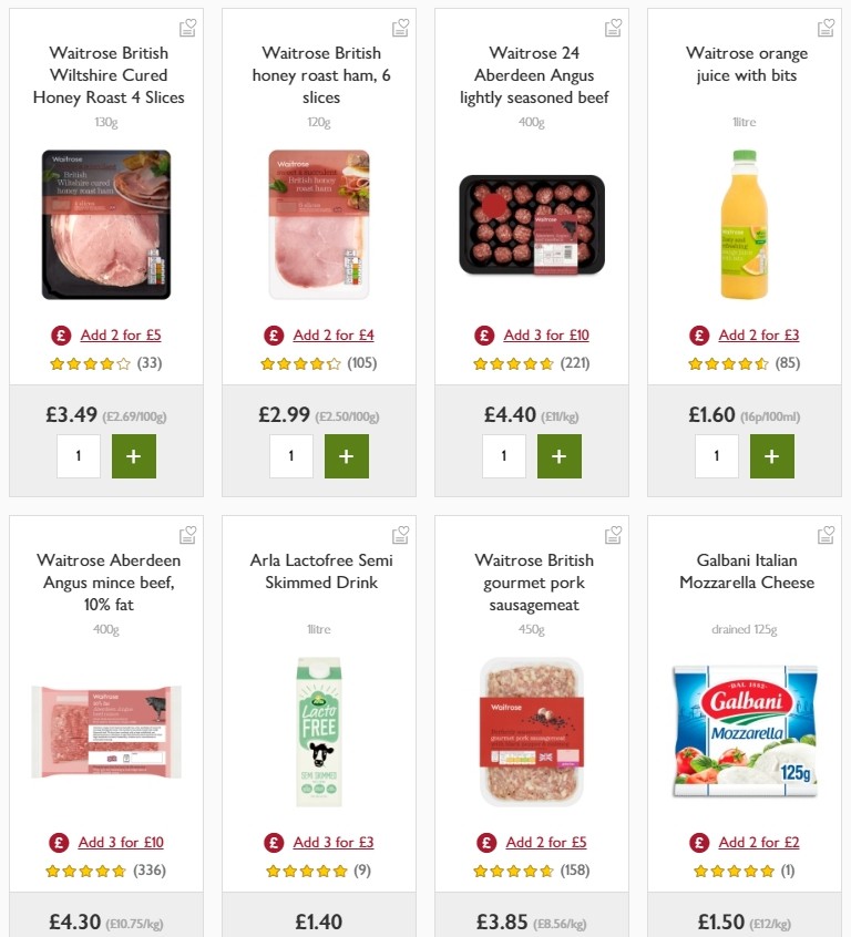 Waitrose Offers from 3 October