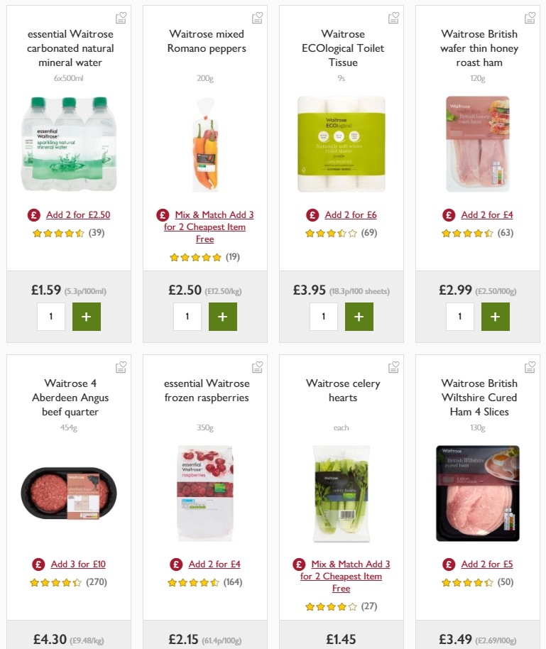 Waitrose Offers from 3 October