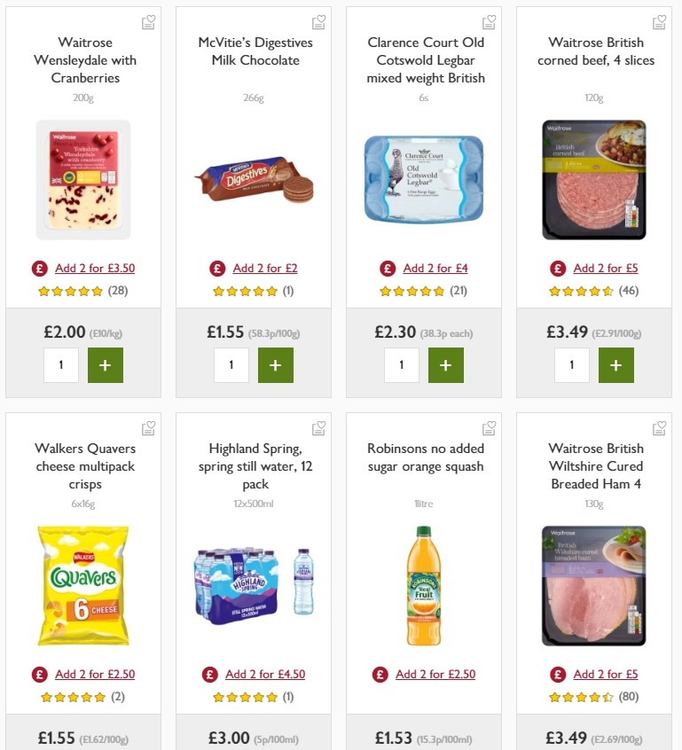 Waitrose Offers from 3 October