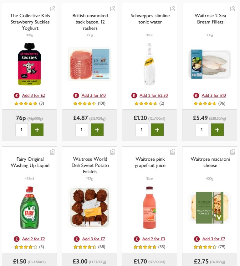 Waitrose Offers from 3 October
