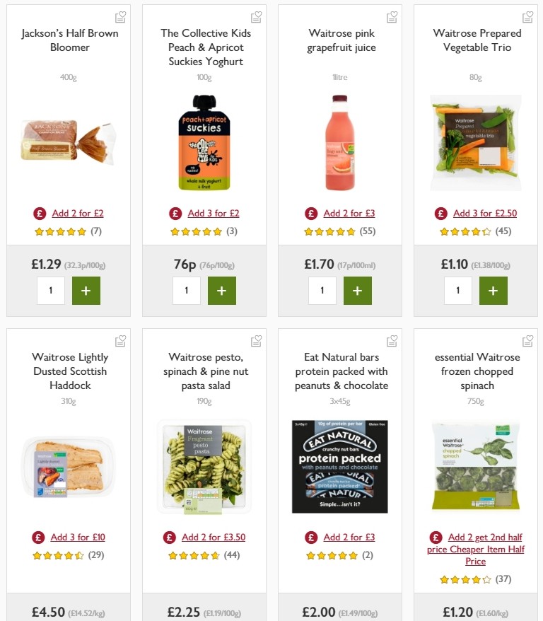 Waitrose Offers from 17 October