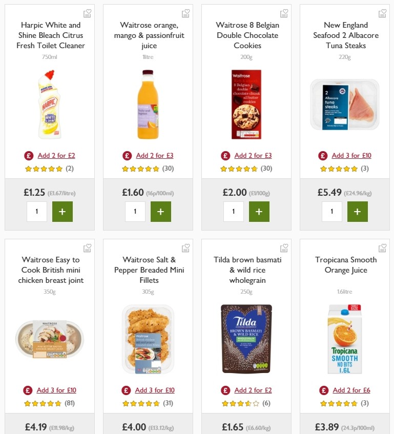 Waitrose Offers from 17 October