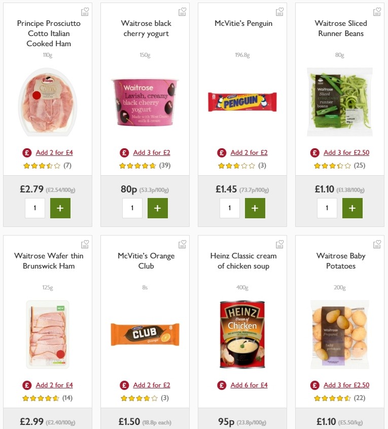 Waitrose Offers from 17 October