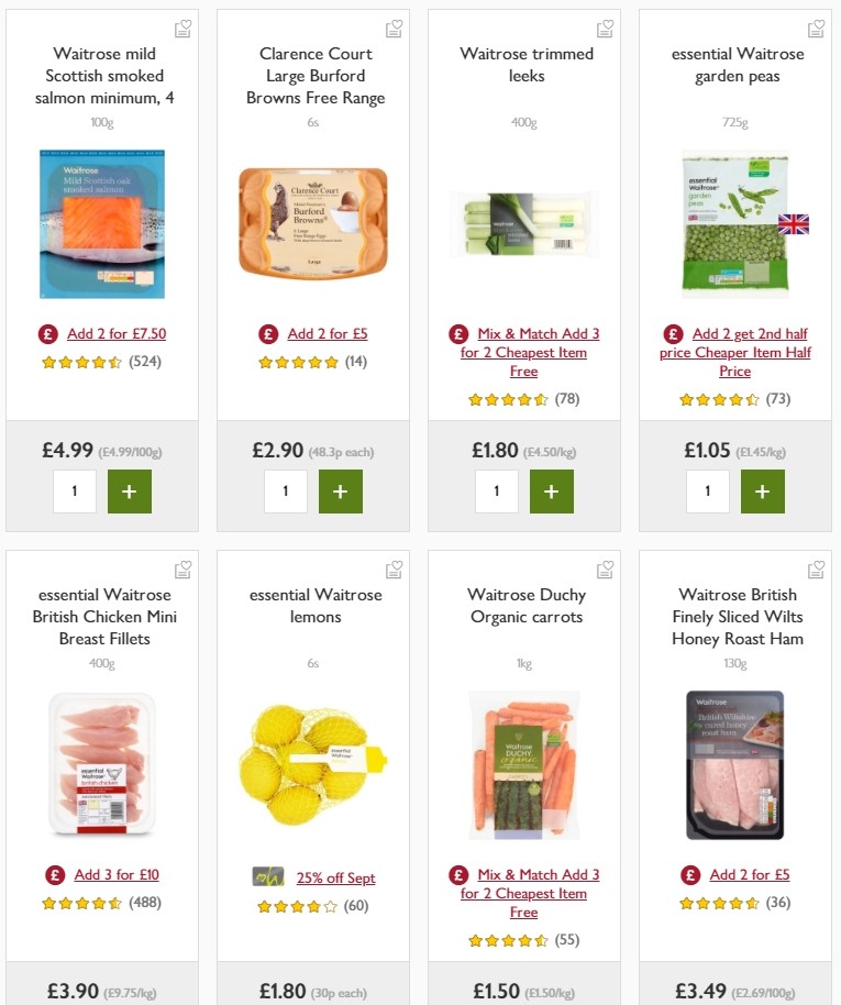 Waitrose Offers from 17 October