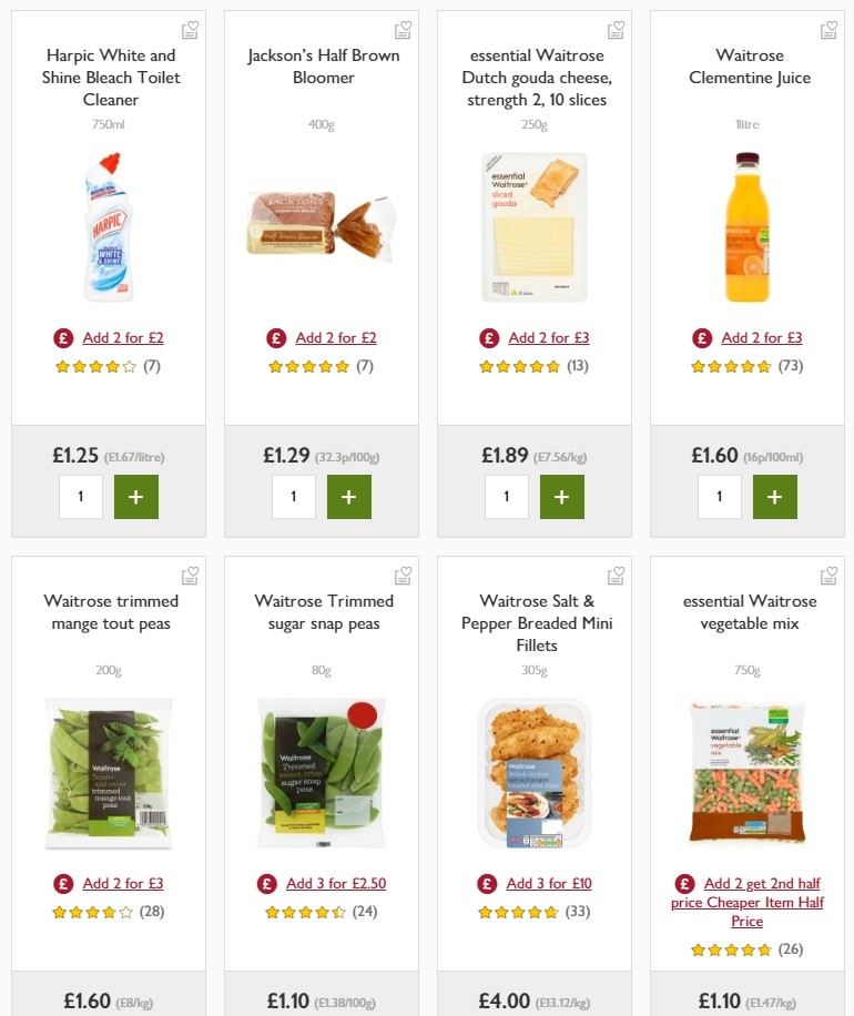 Waitrose Offers from 31 October