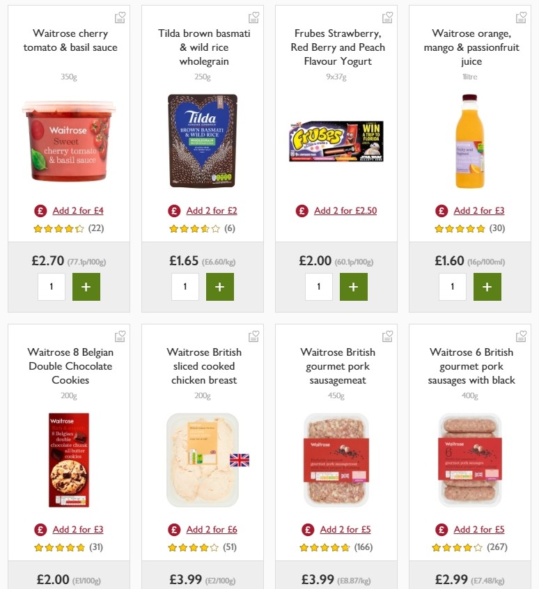 Waitrose Offers from 31 October