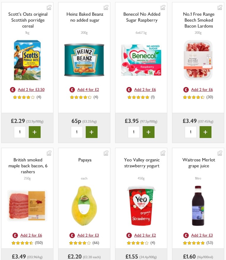 Waitrose Offers from 31 October