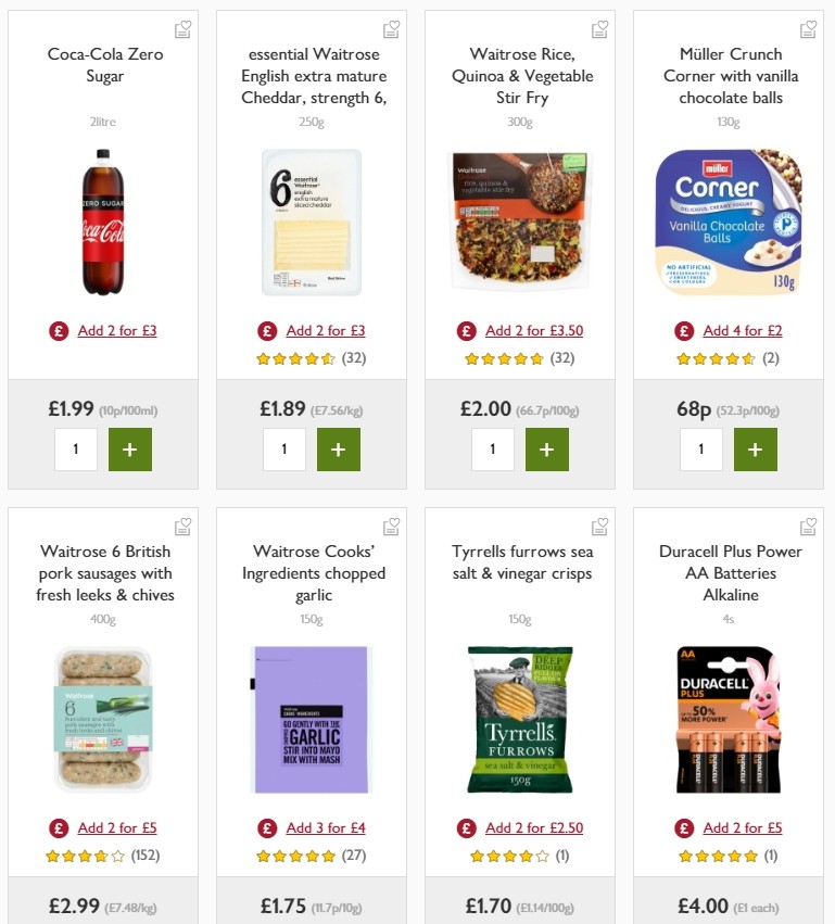 Waitrose Offers from 31 October