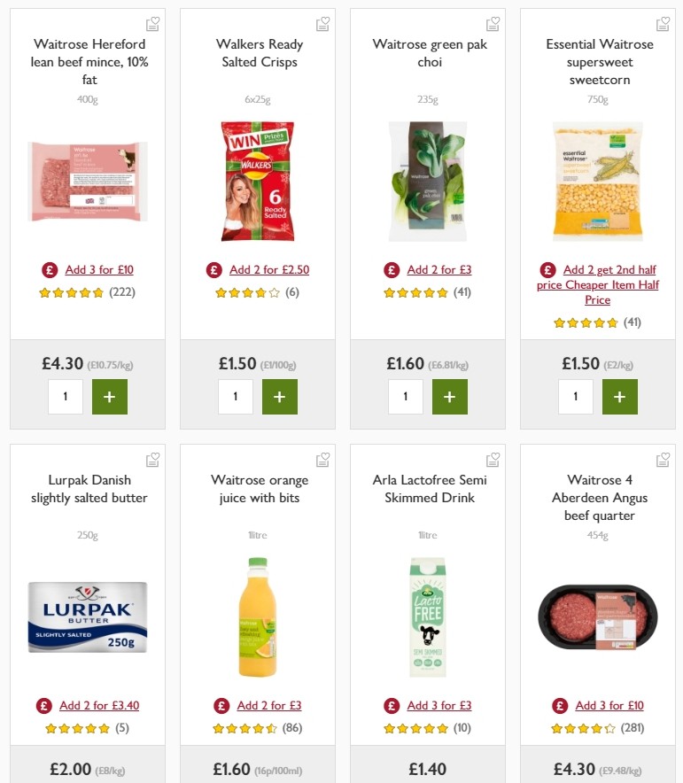 Waitrose Offers from 31 October