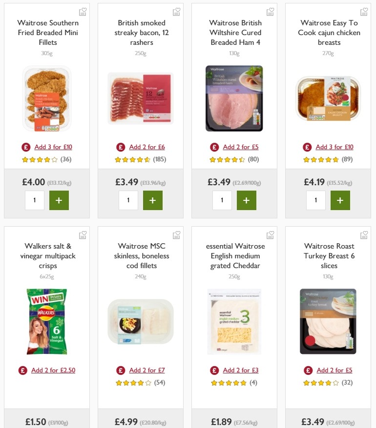 Waitrose Offers from 31 October