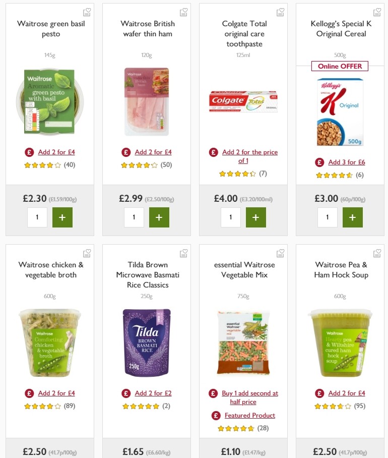 Waitrose Offers from 28 November