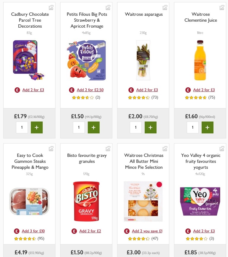 Waitrose Offers from 28 November