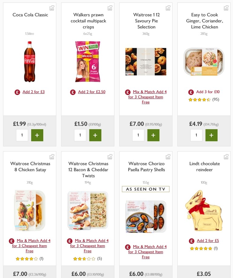 Waitrose Offers from 12 December
