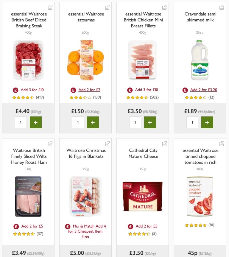 Waitrose Offers from 12 December