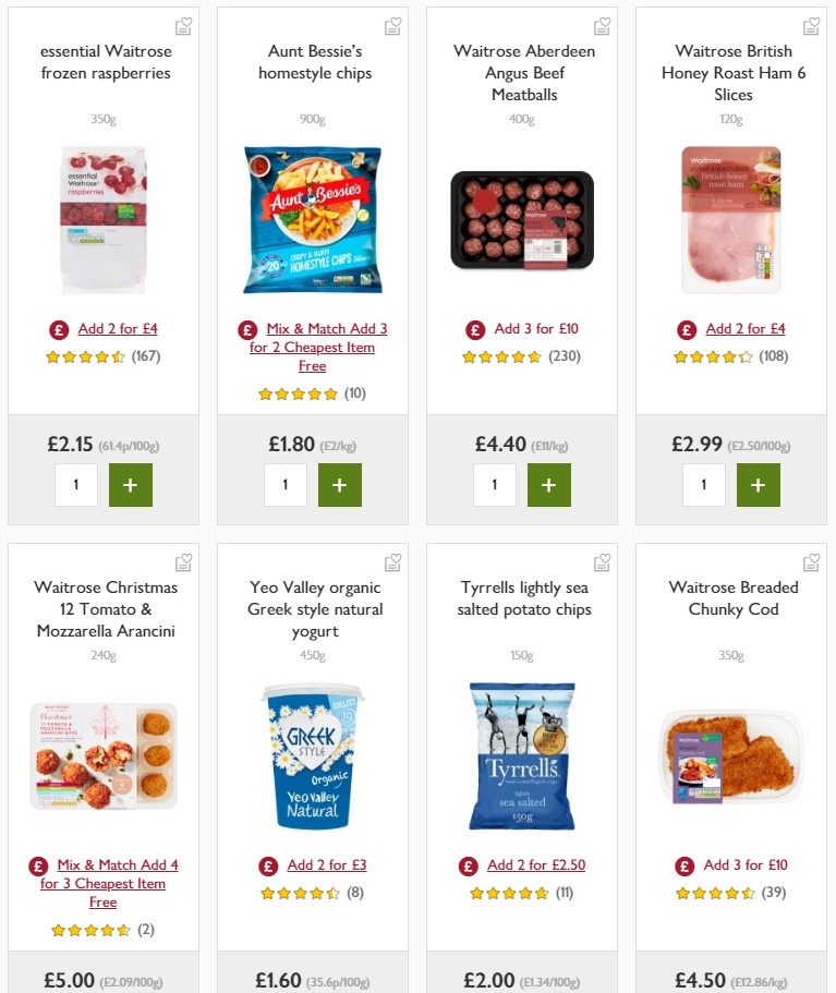 Waitrose Offers from 12 December