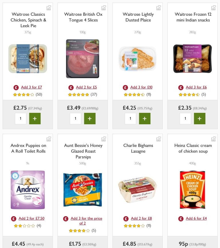 Waitrose Offers from 3 January