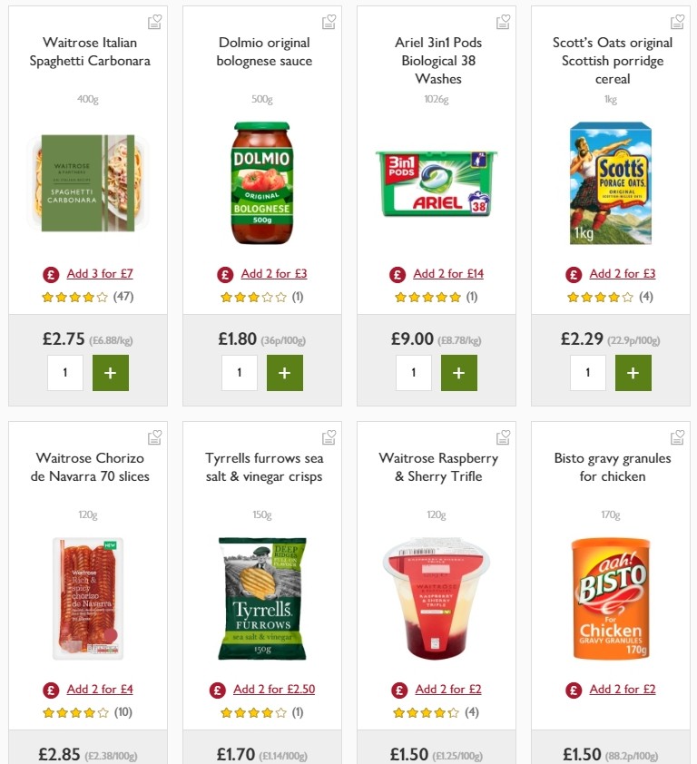 Waitrose Offers from 3 January