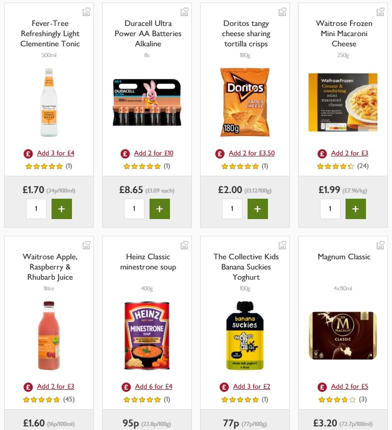 Waitrose Offers from 3 January