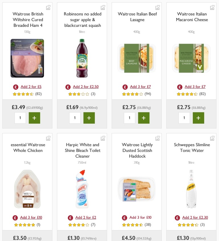 Waitrose Offers from 3 January