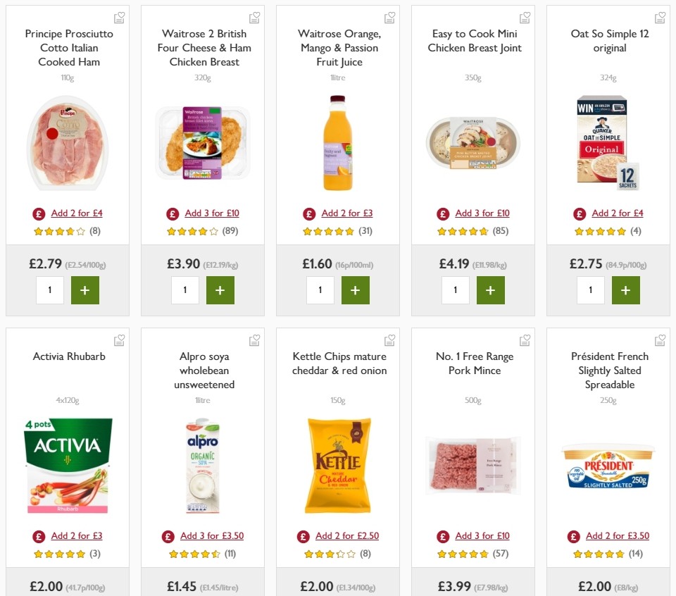 Waitrose Offers from 19 February