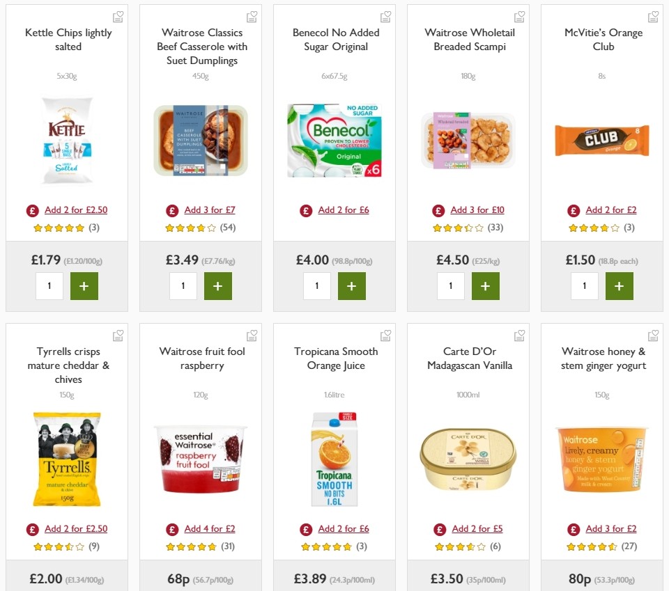 Waitrose Offers from 19 February