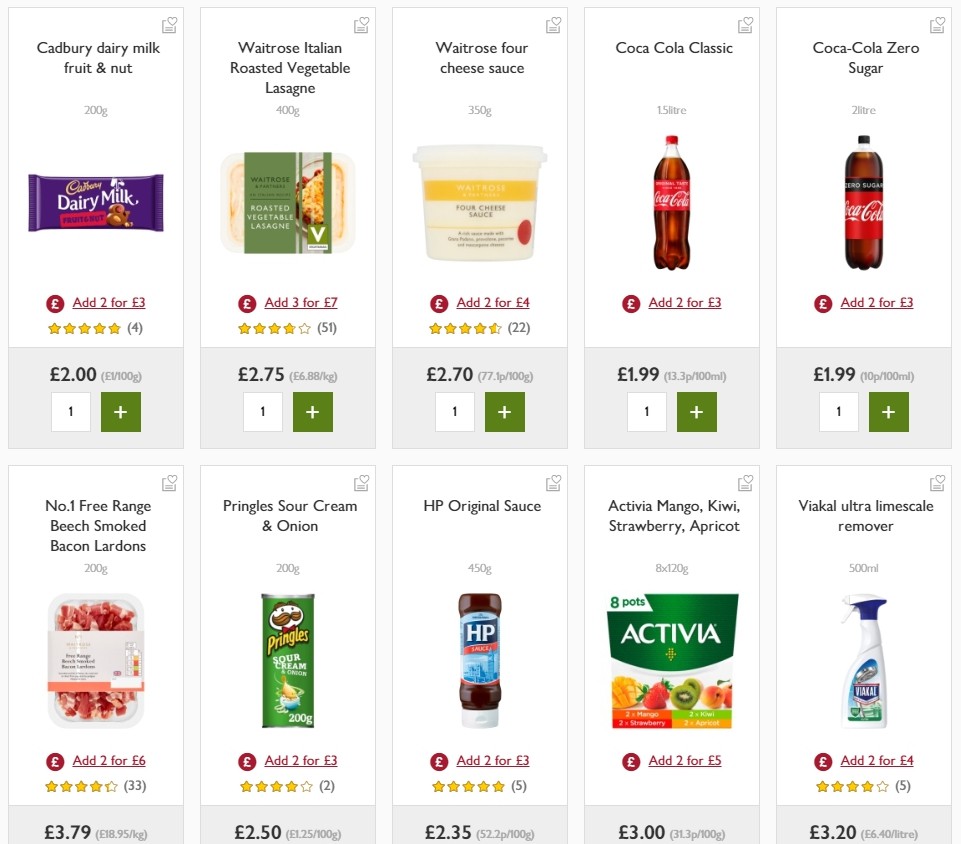 Waitrose Offers from 19 February