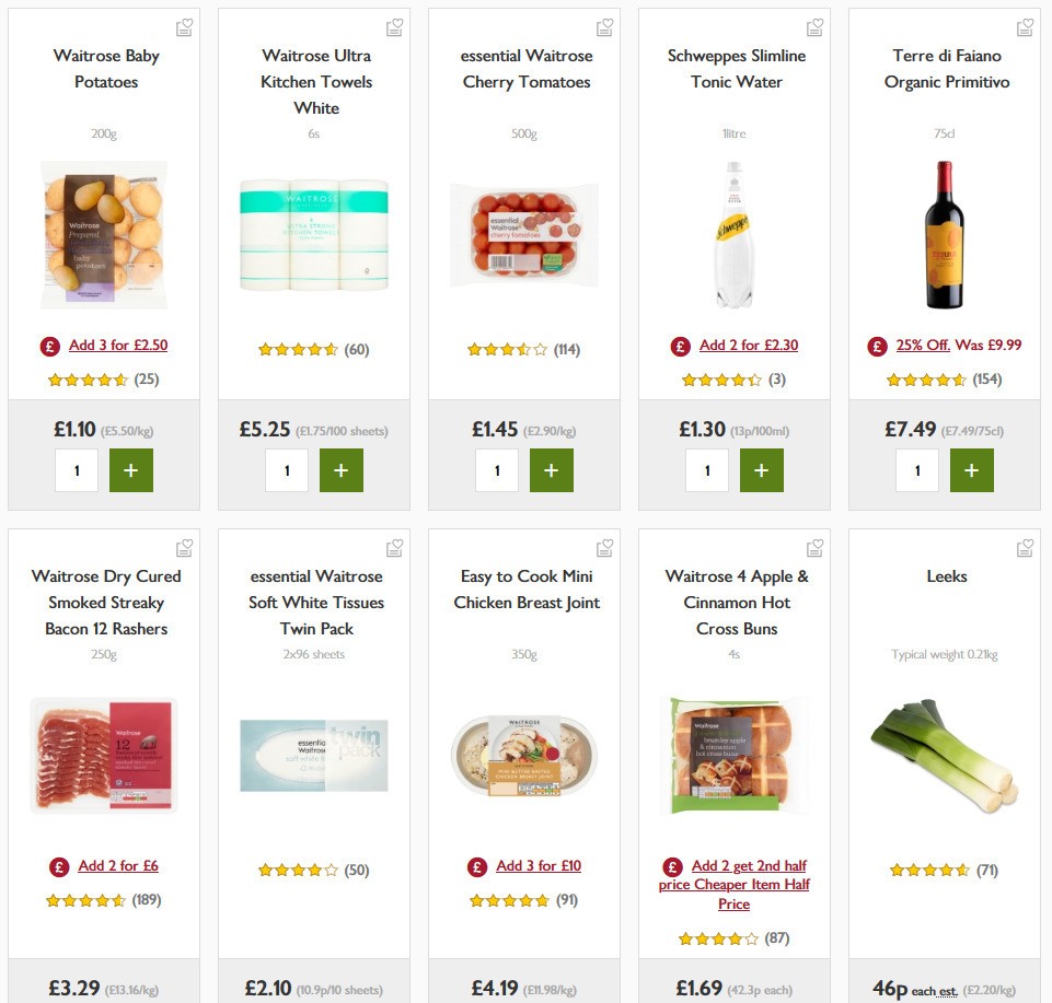 Waitrose Offers from 22 March