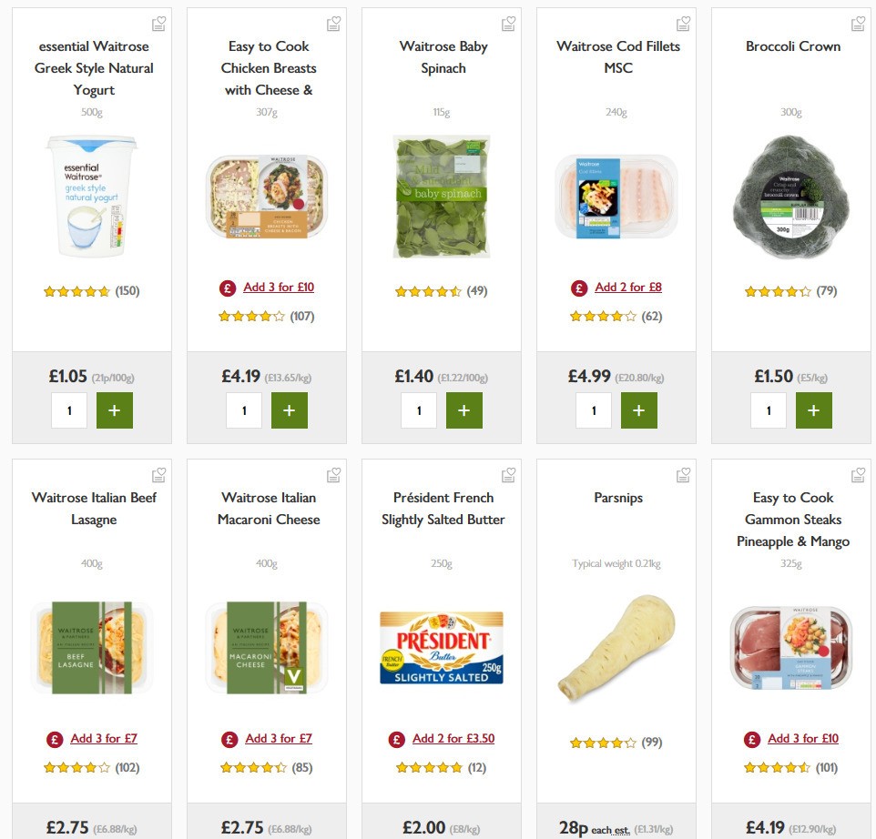 Waitrose Offers from 22 March