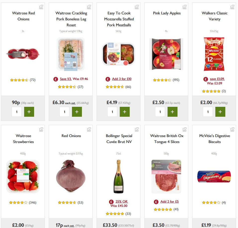 Waitrose Offers from 22 March