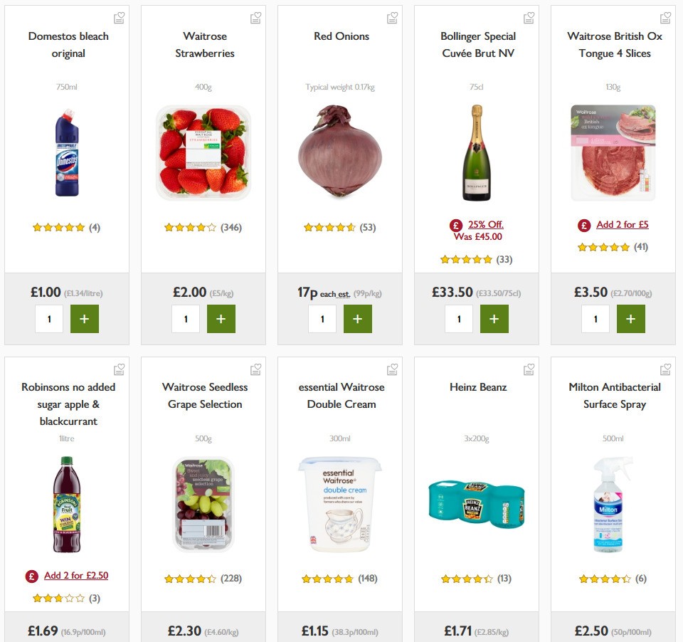 Waitrose Offers from 22 March