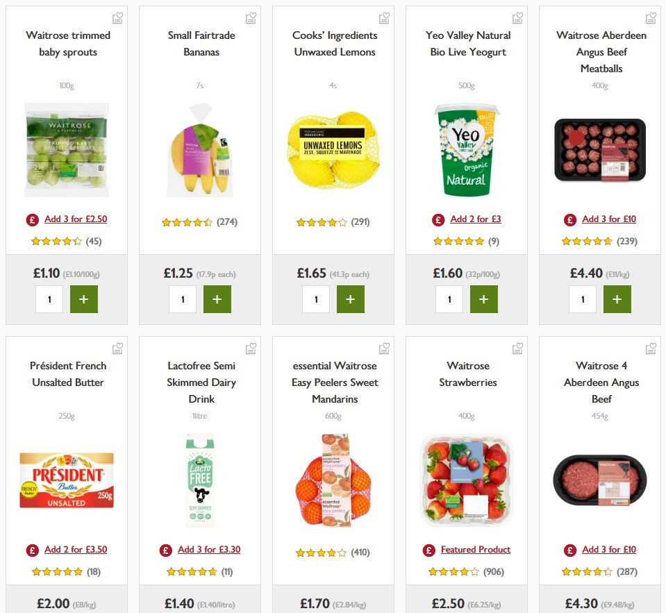 Waitrose Offers from 22 March