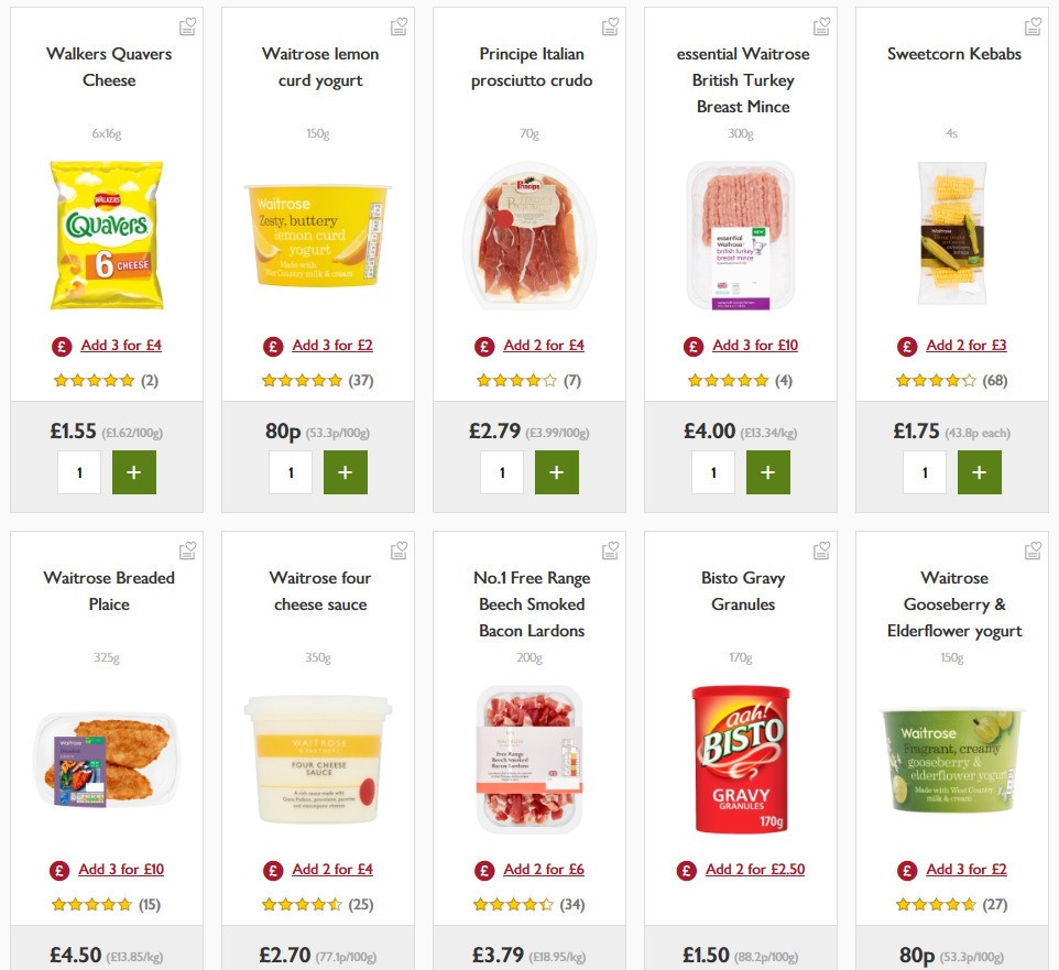 Waitrose Offers from 2 April