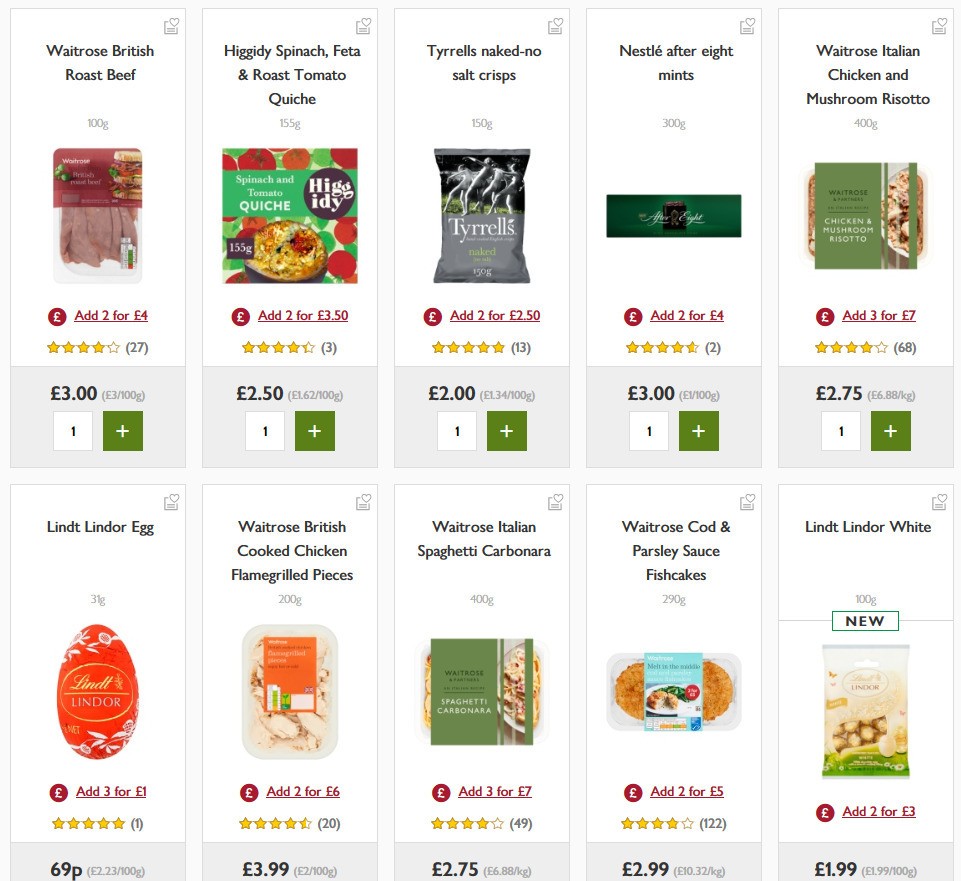 Waitrose Offers from 2 April