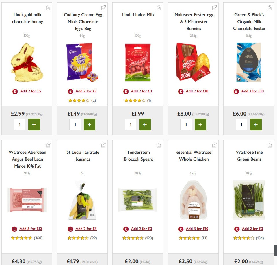 Waitrose Offers from 2 April