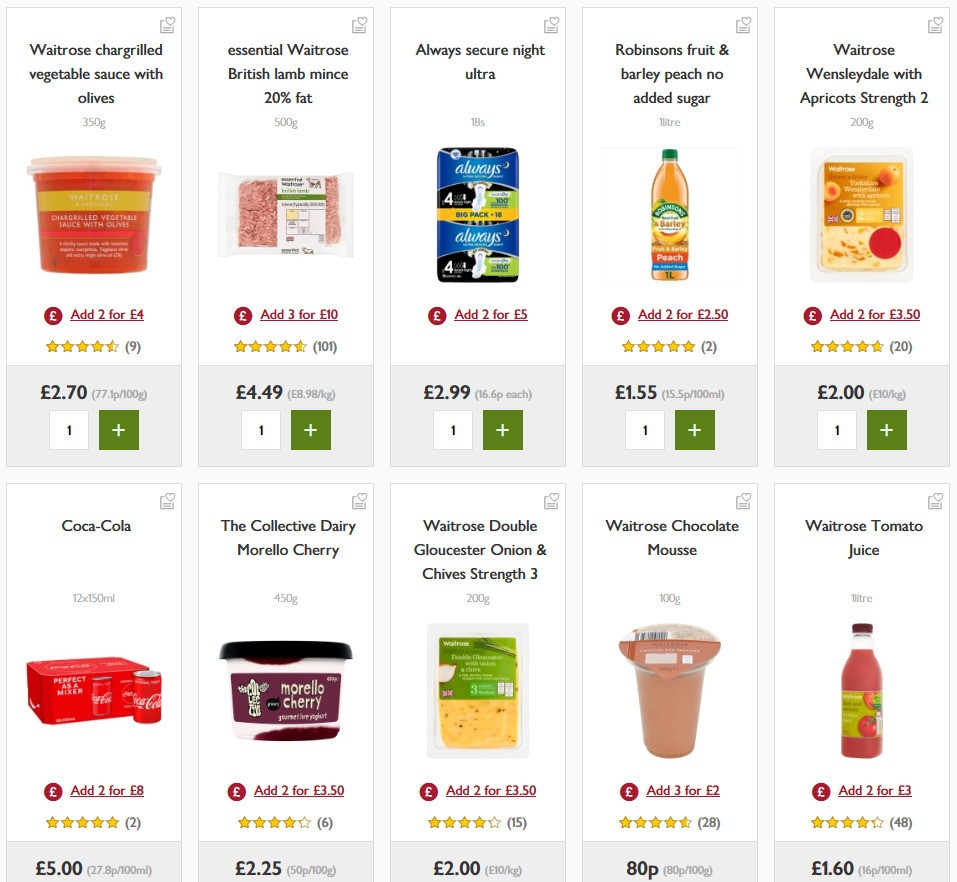 Waitrose Offers from 2 April