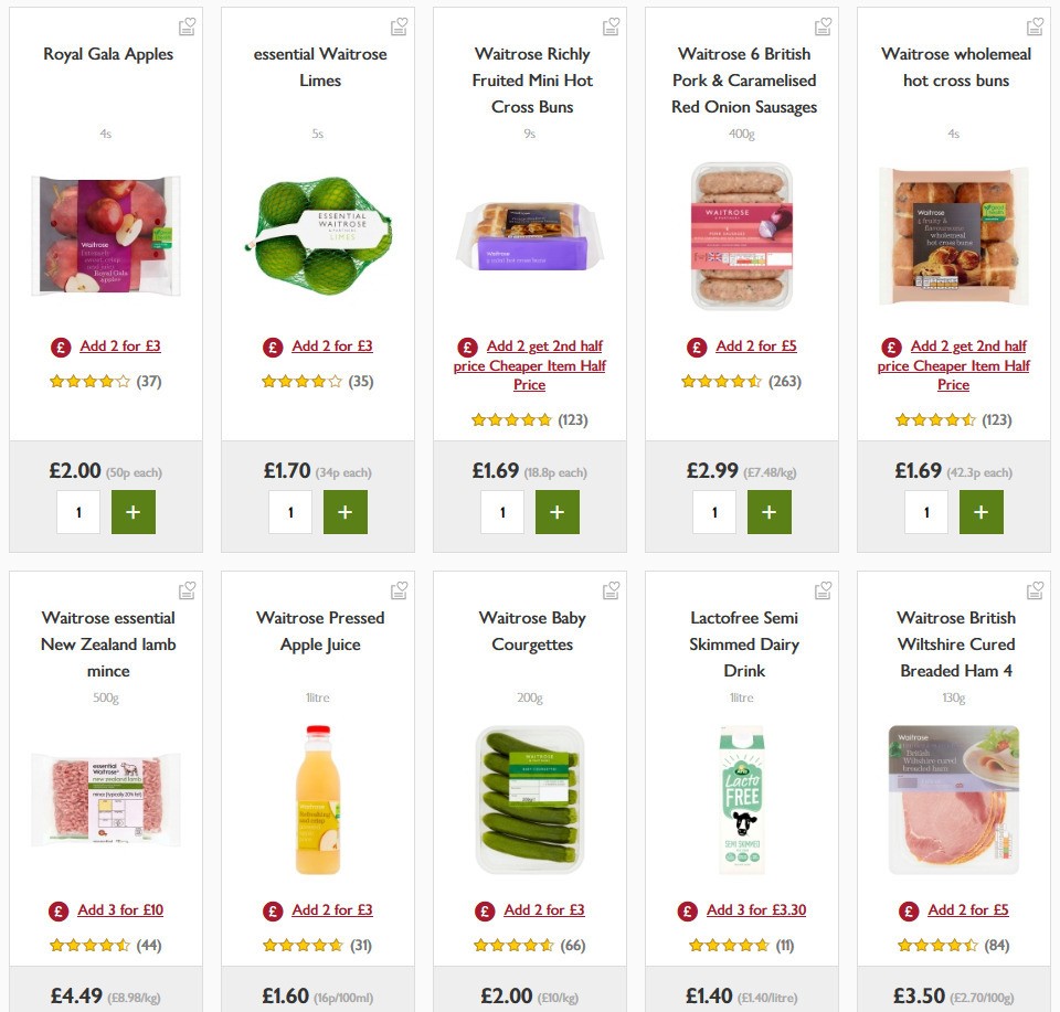 Waitrose Offers from 2 April