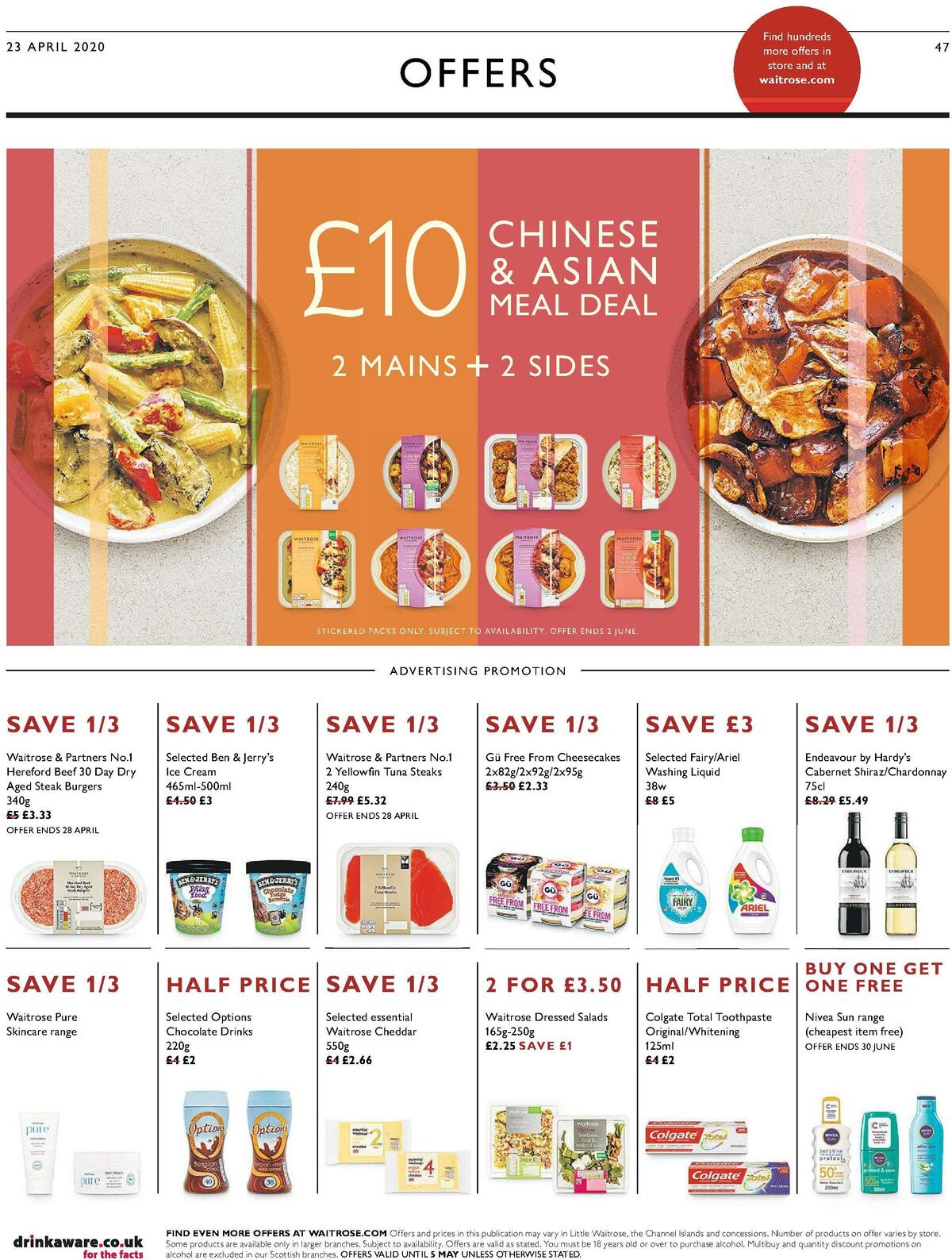 Waitrose Offers from 23 April