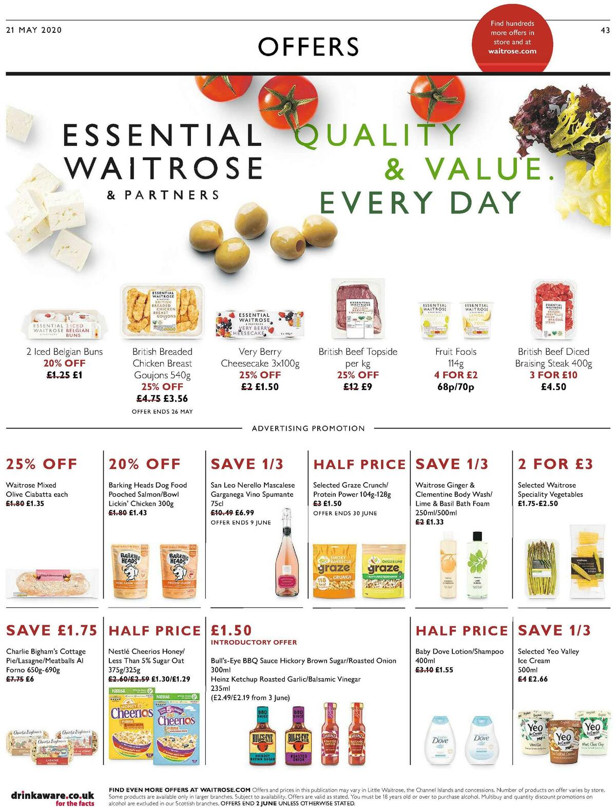 Waitrose Offers from 21 May