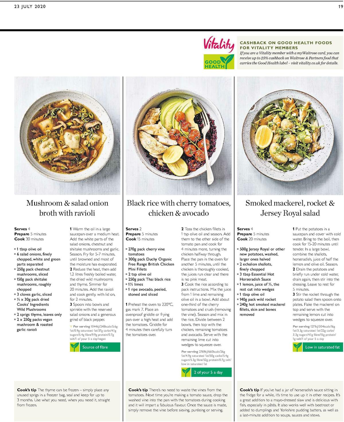 Waitrose Offers from 23 July