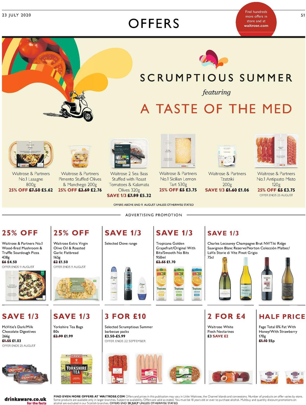 Waitrose Offers from 23 July