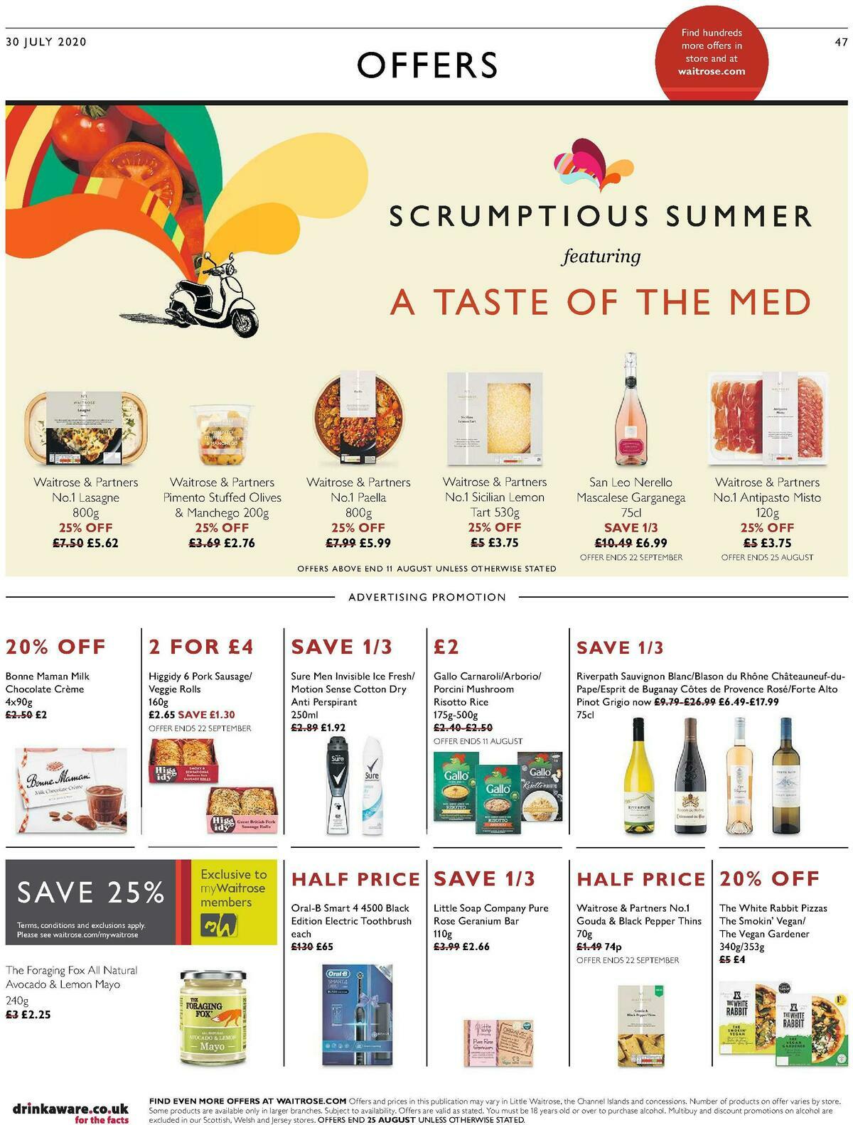 Waitrose Offers from 30 July