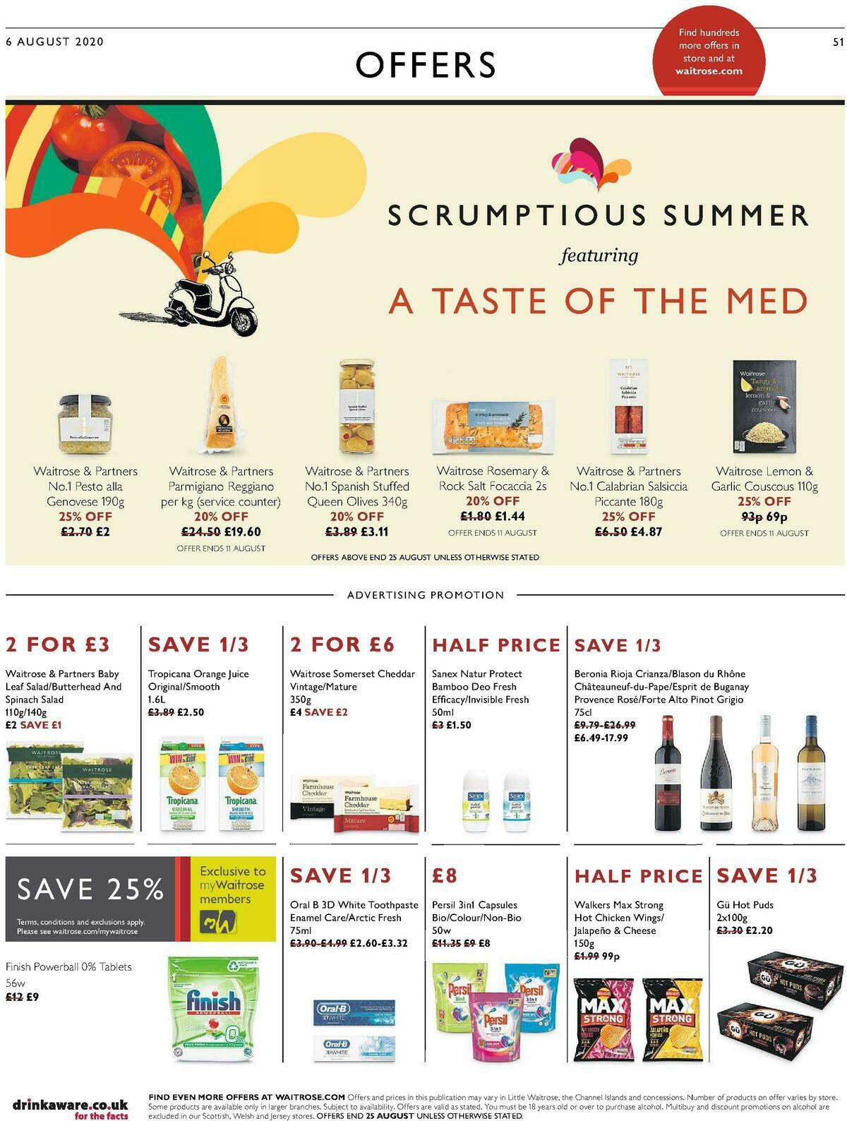 Waitrose Offers from 6 August