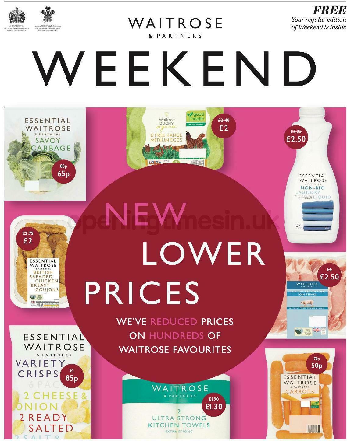 Waitrose Offers from 22 October